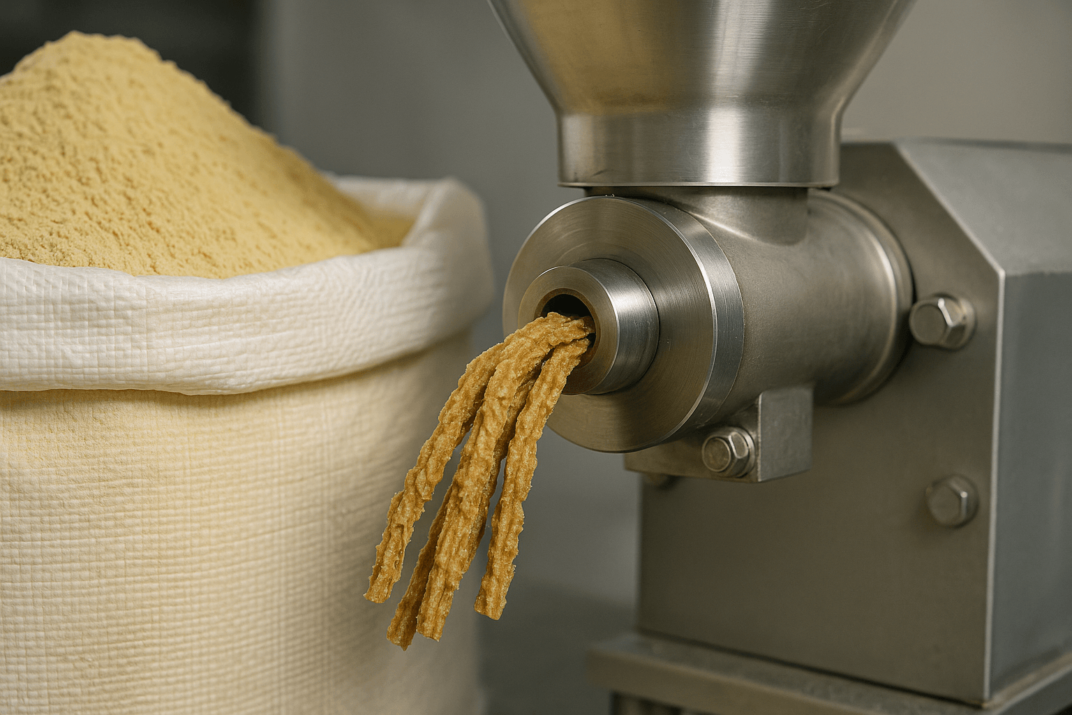 ASNS Ingredient implements research project for the development of protein isolate extrusion and texturization technology
